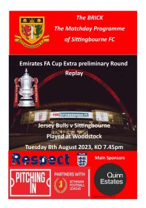 Jersey Bulls v Sittingbourne 08/08/23